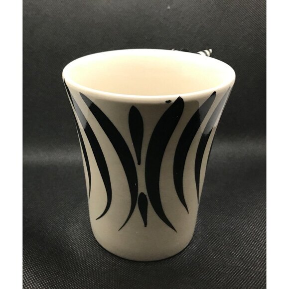 Zebra 3D head handle coffee mug by Pier One Imports, handpainted, oversized! - Picture 2 of 5